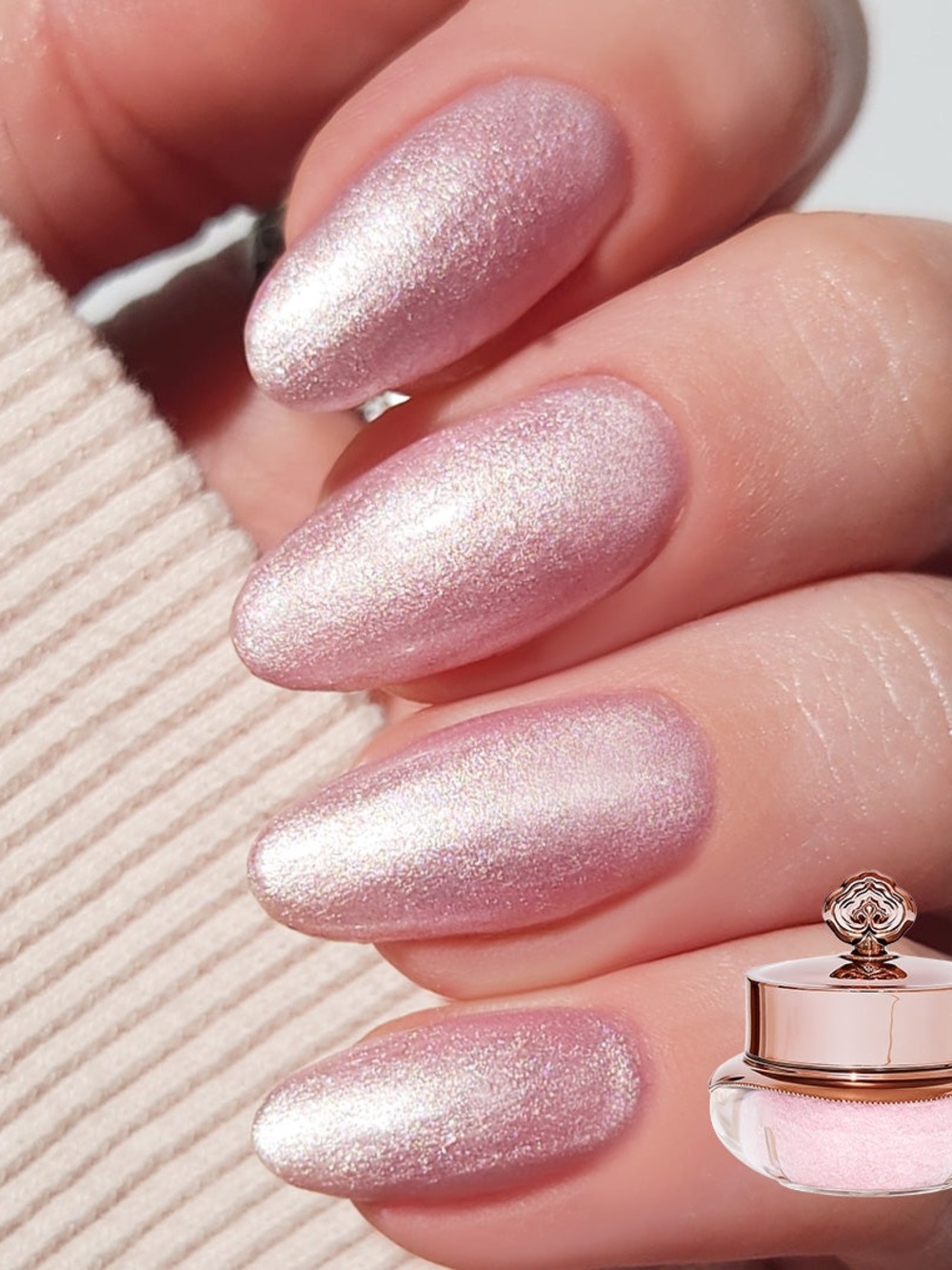 Sistaco Baby Pink Classic Nail Powder New Sealed